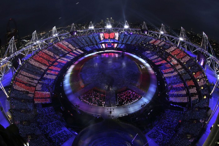 Lễ khai mạc Olympic London 2012.